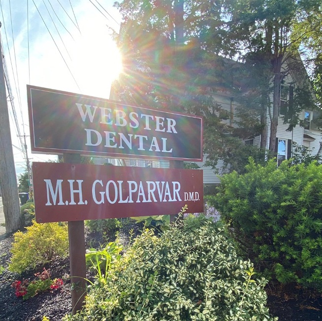 Manchester New Hampshire dental office sign
