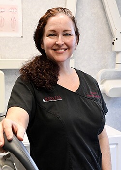 Dental assistant Colleen